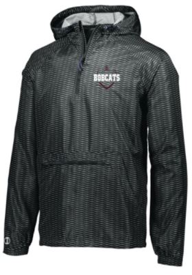 BEAVER FOOTBALL GRAY RANGE PACKABLE RAIN JACKET