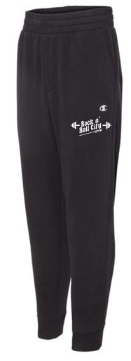 RNR CITY BLACK CHAMPION JOGGERS