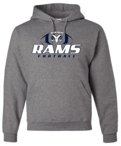 ROCHESTER LIL RAMS FOOTBALL COTTON HOODIE