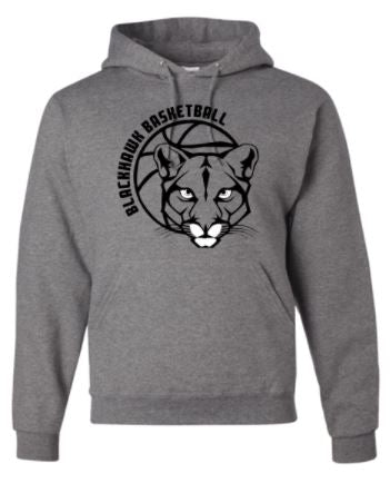 BLACKHAWK BASKETBALL GRAY HOODIE