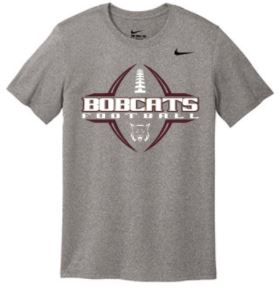 BEAVER FOOTBALL GRAY NIKE SHORT SLEEVE TSHIRT