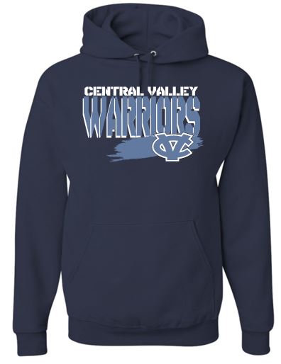 CV PTA WARRIORS NAVY HOODIE