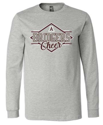 AMBRIDGE CHEER LONG SLEEVE TSHIRT