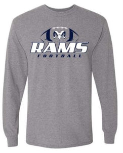 ROCHESTER LIL RAMS FOOTBALL LONG SLEEVE TSHIRT