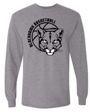 BLACKHAWK BASKETBALL LONG SLEEVE TSHIRT