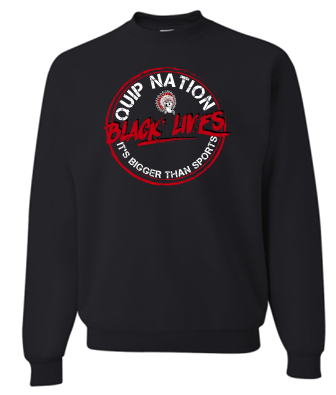 BLACK LIVES BLACK CREWNECK SWEATSHIRT