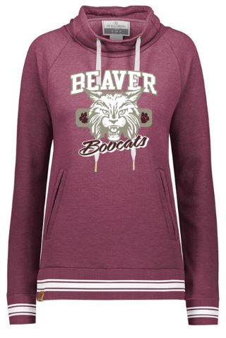 BEAVER VINTAGE FUNNEL NECK PULLOVER