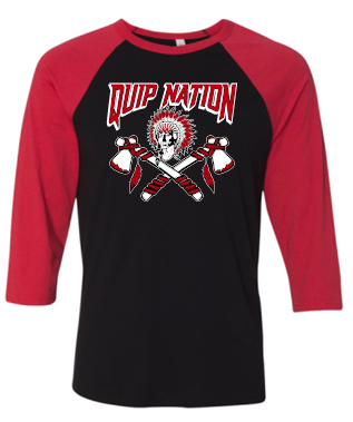 QUIP NATION RAGLAN SLEEVE TSHIRT