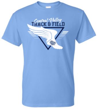 CV Track & Field Carolina T-shirt