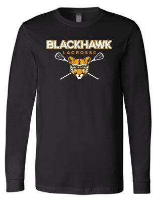 BALAX STICKS LONG SLEEVE BLACK TSHIRT