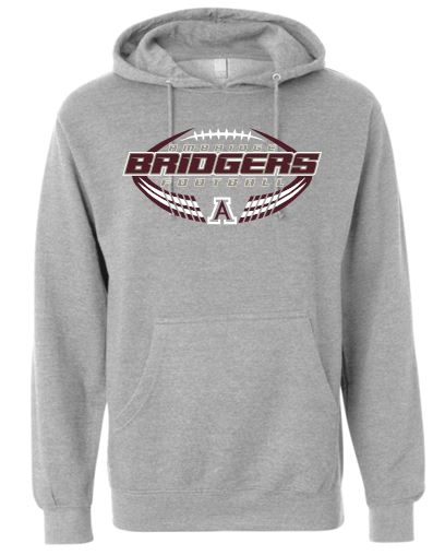 BRIDGER FOOTBALL COTTON HOODIE