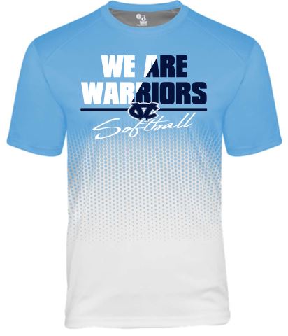 BADGER HEX 2.0 CAROLINA MOISTURE WICKING TSHIRT