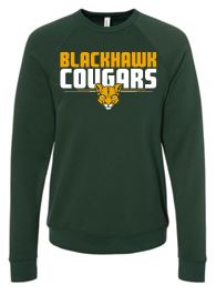 BLACKHAWK COUGARS CREWNECK SWEATSHIRT