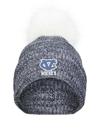 CV HOCKEY FUR POM TOSSEL CAP