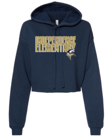 INDY ELEMENTARY CROPPED HOODIE