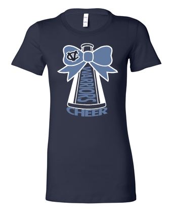 CV "GLITTER" MEGAPHONE LADIES TSHIRT