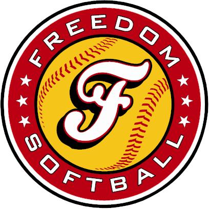 FREEDOM SOFTBALL DECAL