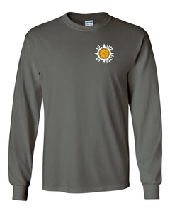 When Life Gives You Lemons Long Sleeve Gray T-shirt