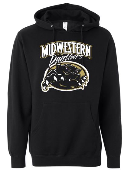MIDWESTERN PANTHERS MOISTURE WICKING HOODIE