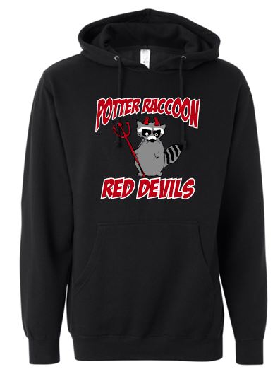 PR RACCOON COTTON HOODIE