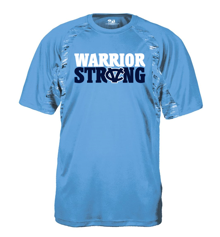 WARRIOR STRONG SHORT SLEEVE MOISTURE WICKING TSHIRT
