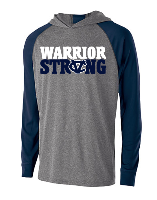 WARRIOR STRONG LIGHWEIGHT MOISTURE WICKING HOODIE