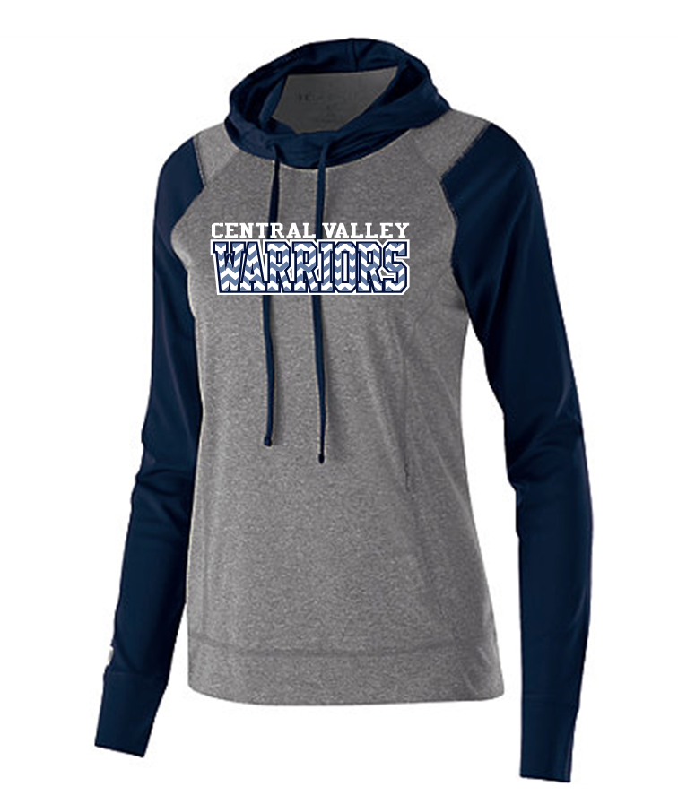 CV CHEVRON WARRIORS LIGHWEIGHT LADIES MOISTURE WICKING HOODIE