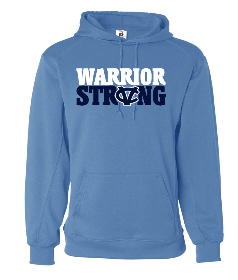 WARRIOR STRONG MOISTURE WICKING HOODIE
