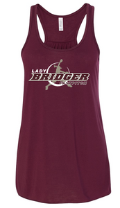 LADY BRIDGERS FASTPITCH FLOWY TANK TOP