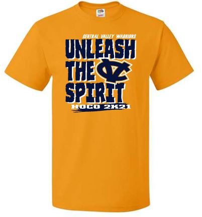 CV HOCO NEON ORANGE TSHIRT