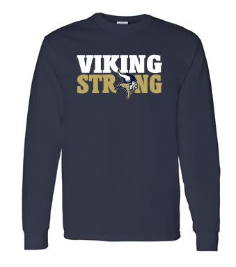 VIKING STRONG LONG SLEEVE GILDAN TSHIRT