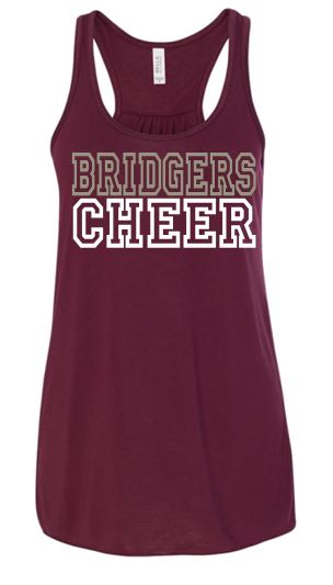 BRIDGER CHEER FLOWY TANK TOP
