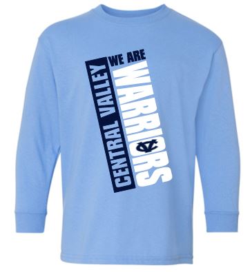 CV WARRIORS WE ARE LONG SLEEVE GILDAN TSHIRT