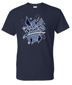 CV WARRIORS CHEERLEADING TSHIRT