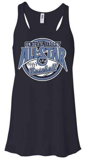 CV ALLSTARS LADIES TANK TOP-NAVY BLUE