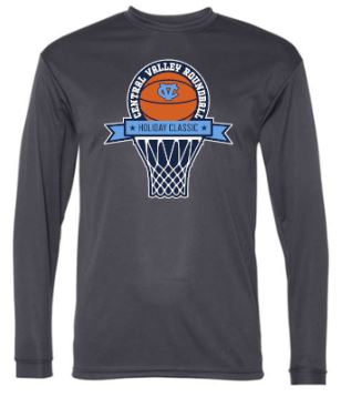 CV HOLIDAY CLASSIC LONG SLEEVE DRI FIT TSHIRT