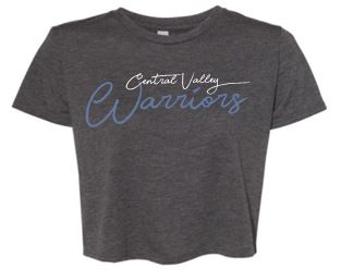 CV WARRIORS CROPPED TSHIRT