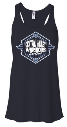 CV WARRIORS FOOTBALL FLOWY TANK TOP
