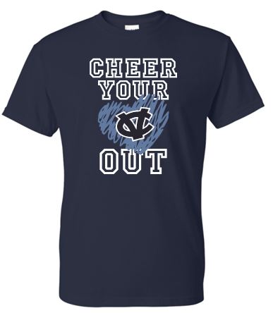 CV WARRIORS CHEER TSHIRT