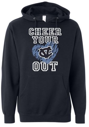 CV WARRIORS CHEER COTTON HOODIE