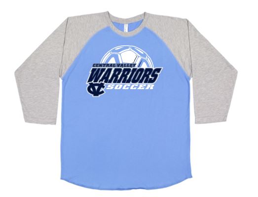 CV SOCCER RAGLAN TSHIRT