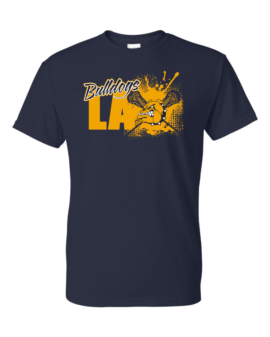 Bulldog Lacrosse Short Sleeve T-shirt