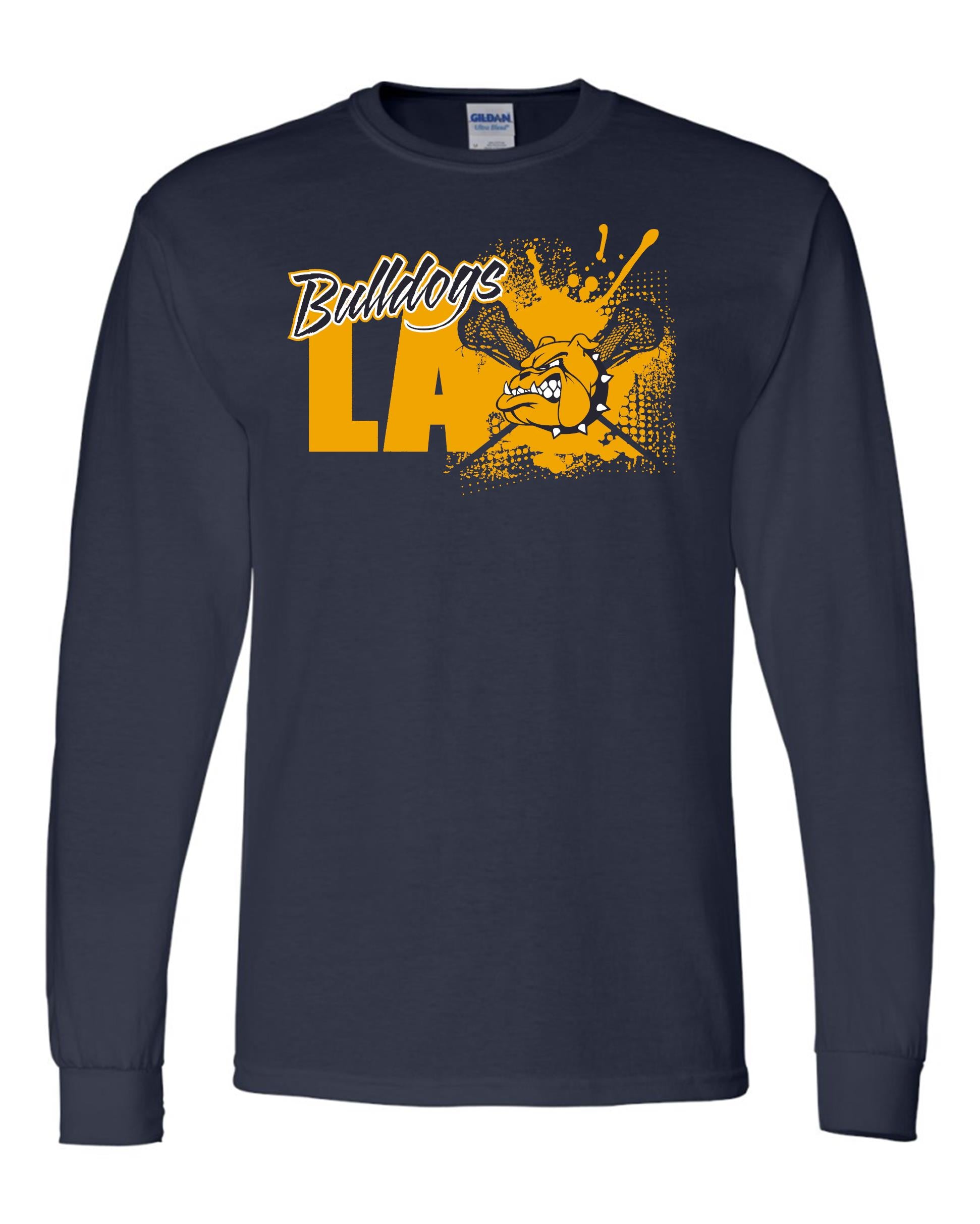 Bulldog Lacrosse Long Sleeve Shirt