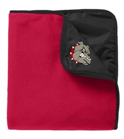 FREEDOM BULLDOGS BLANKET