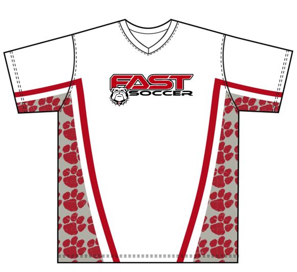 F.A.S.T. SOCCER UNIFORM WHITE JERSEY