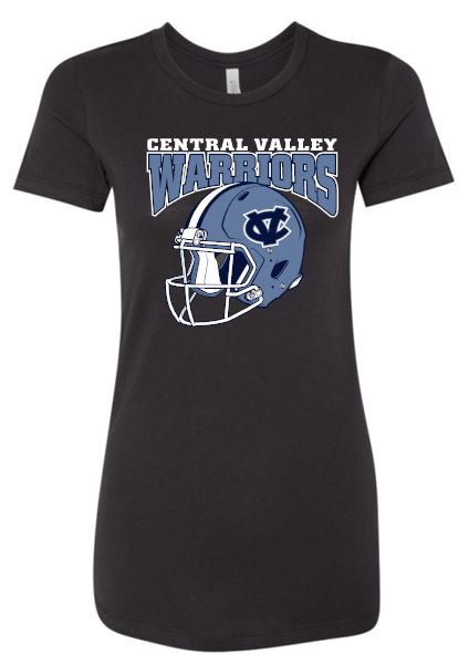 CV FOOTBALL HELMET SHORT SLEEVE BELLA TSHIRT