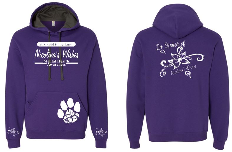 NICOLINA'S WISHES COTTON HOODIE