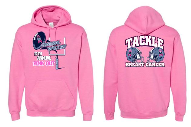 CV PINK OUT HOODIE