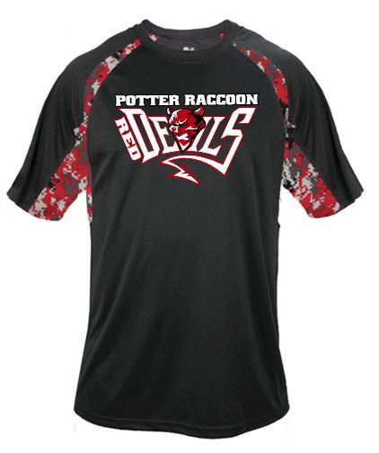 PR RED DEVILS CAMO DRIFIT TSHIRT
