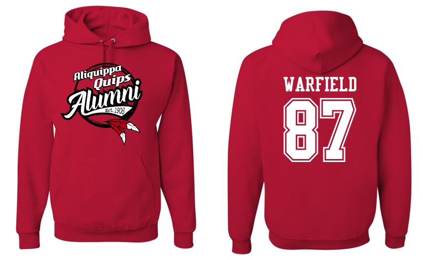 QUIP ALUMNI RED HOODIE